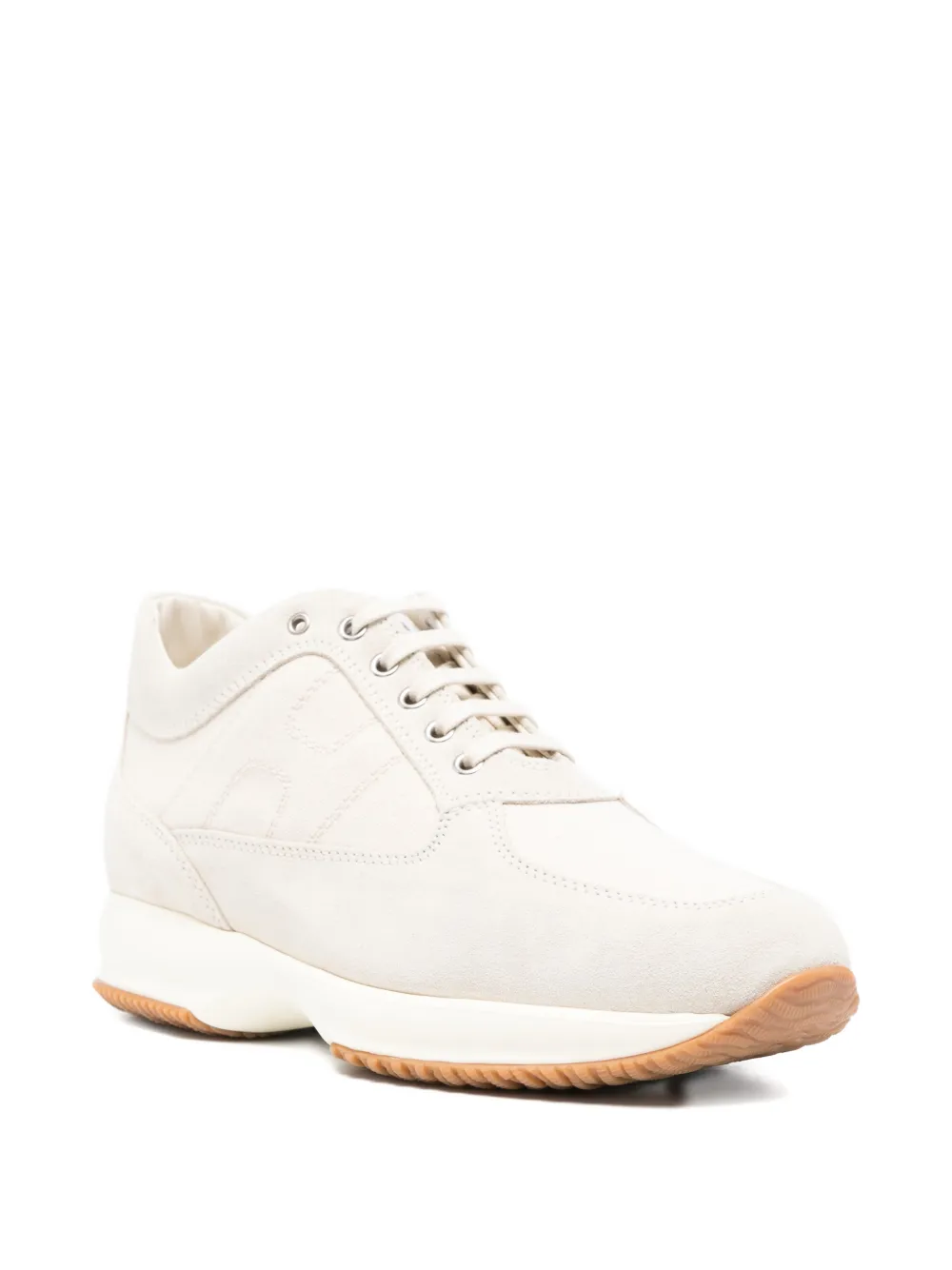 Hogan Interactive platte sneakers Beige