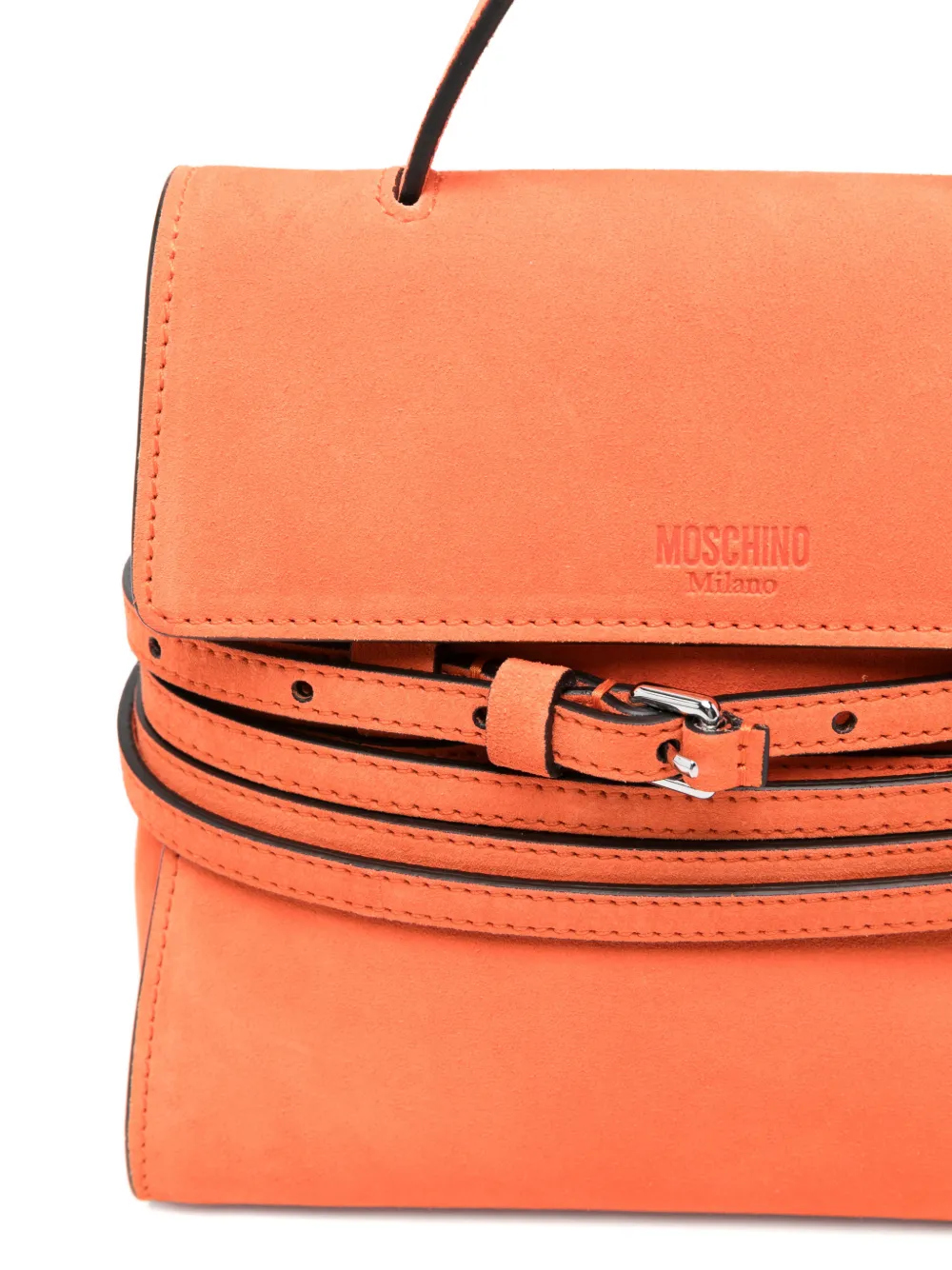 Moschino Tie Me shopper Oranje