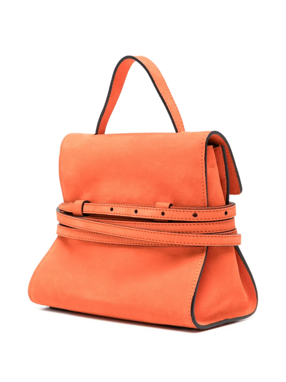 Moschino Tie Me shopper Oranje
