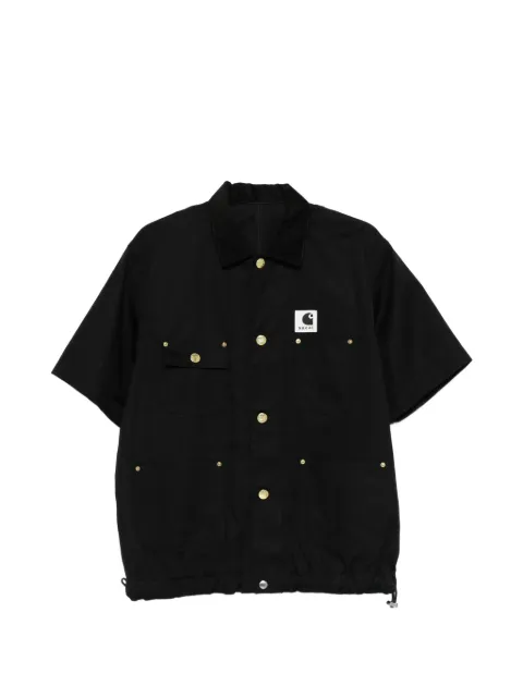 sacai x Carhartt corduroy-collar shirt