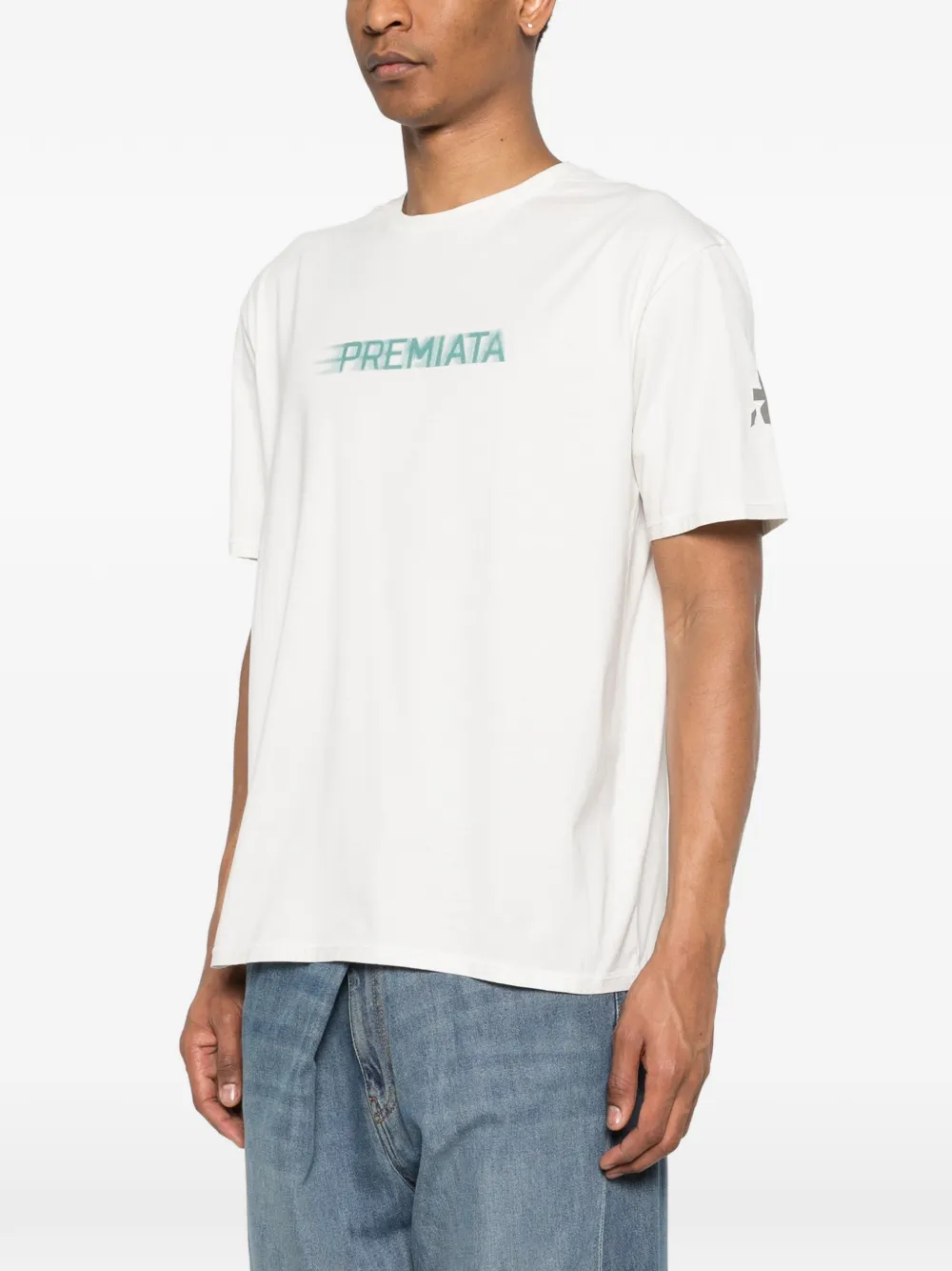 Premiata T-shirt met grafische print Wit