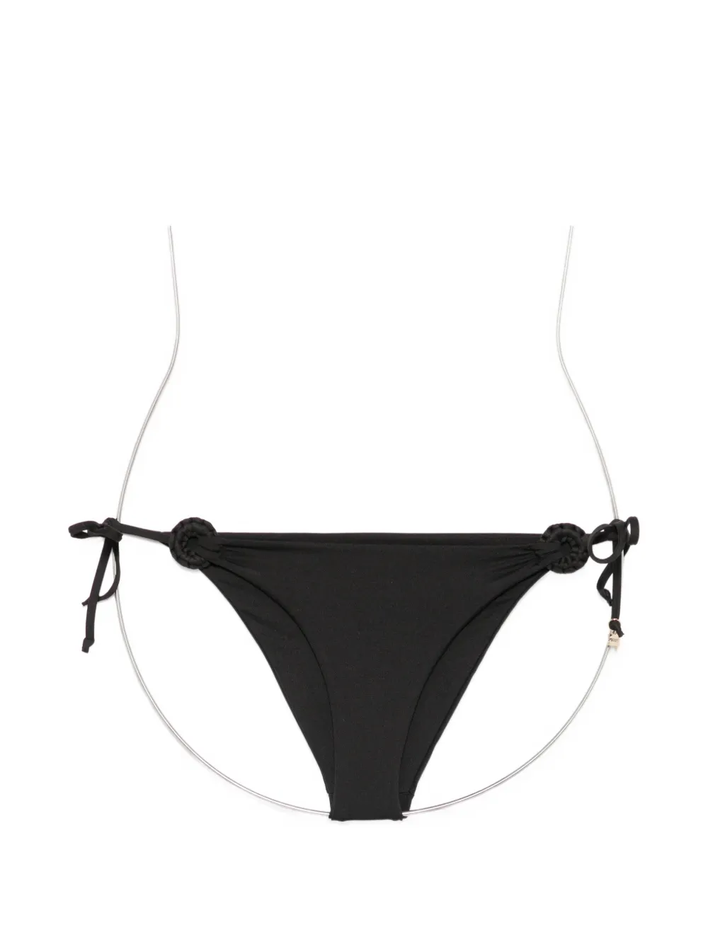 Fisico side-tie bikini bottoms - Nero