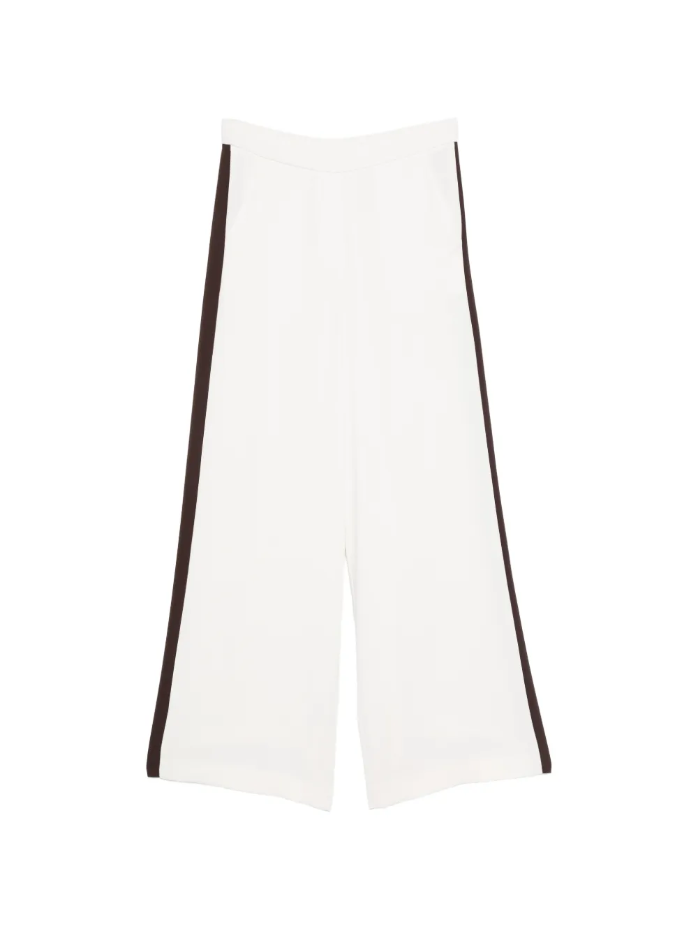 P.A.R.O.S.H. stripe-detail palazzo pants - Bianco