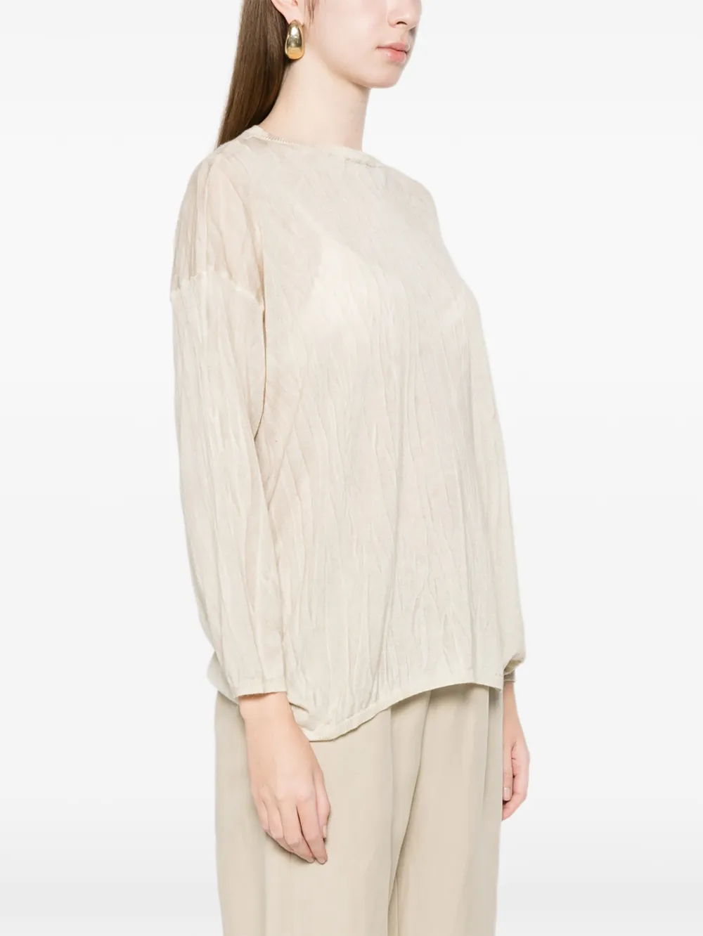  Avant Toi Long-sleeve T-shirt - Neutrals 