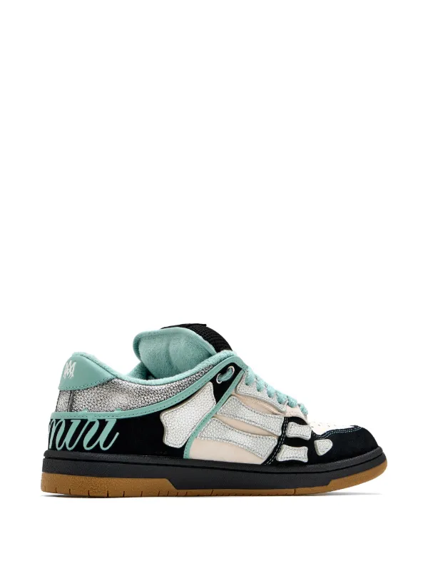 AMIRI XL Skel low-top Sneakers | Black | FARFETCH