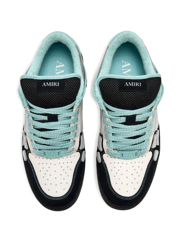 AMIRI XL Skel スニーカー | ブラック | FARFETCH JP