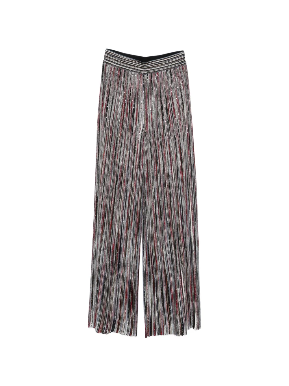 Missoni striped-pattern trousers - Grigio