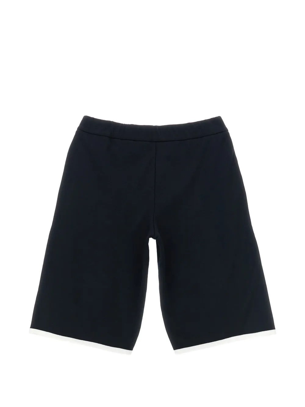  Moncler Enfant Logo-patch Bermuda Shorts - Blue 