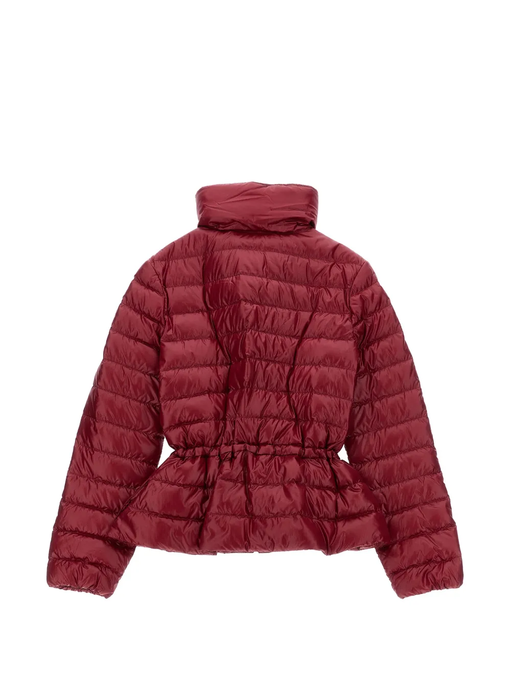  Moncler Enfant Quilted Hooded Jacket - Red 