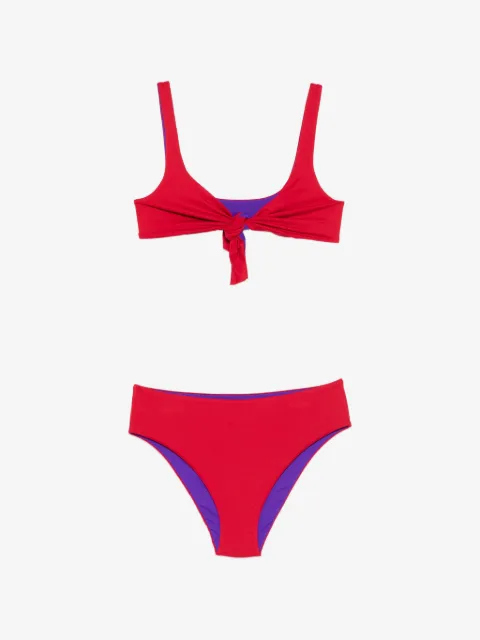 Fisico knot-detail bikini