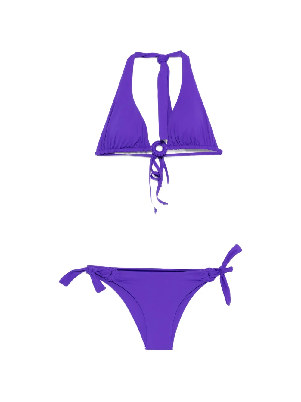 Fisico crochet bowknot beachwear - Viola