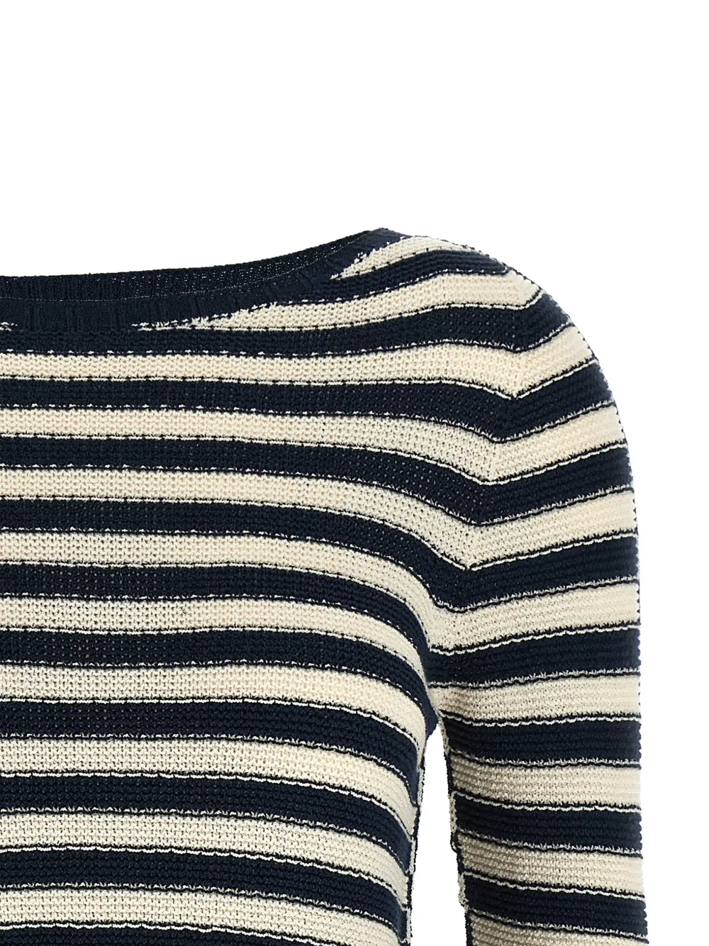 TWINSET Gestreepte trui Blauw