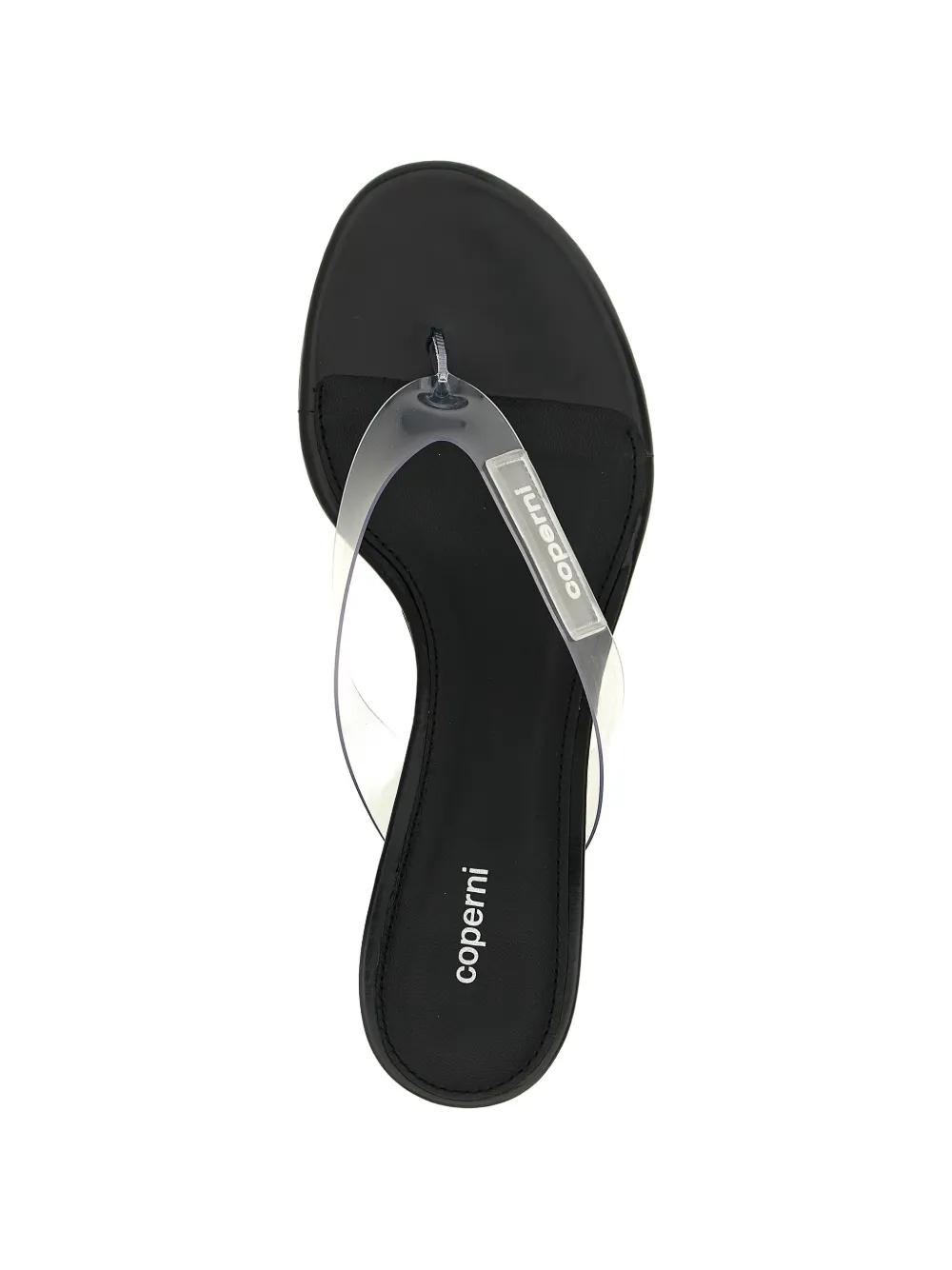 Coperni logo-patch slippers Wit