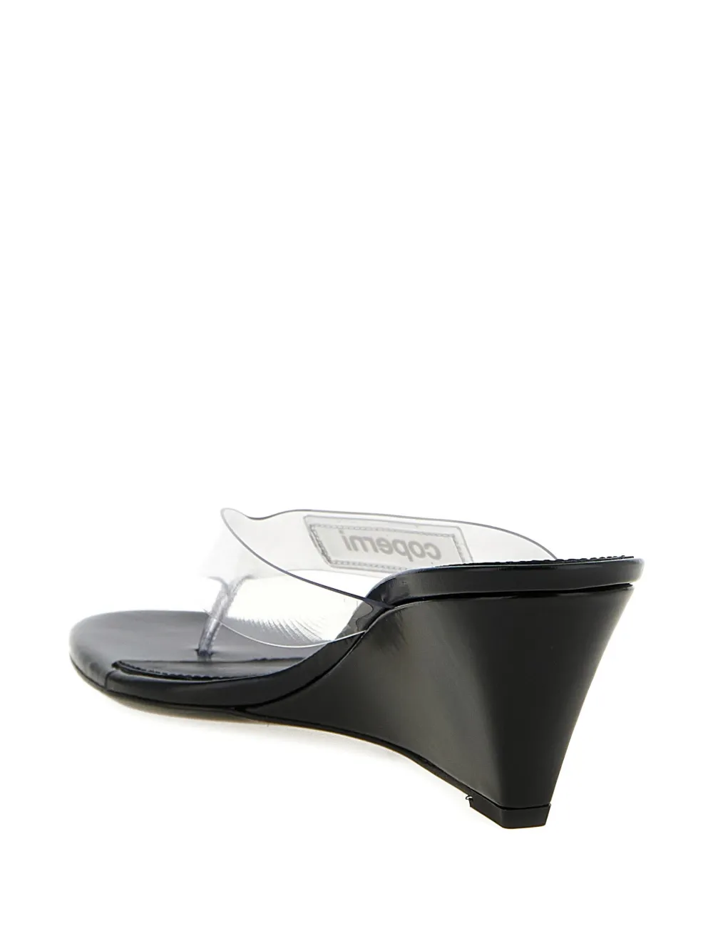 Coperni logo-patch slippers Wit