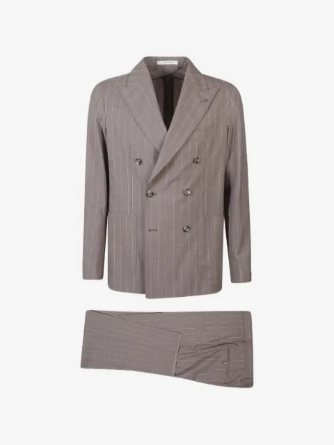 Tagliatore pinstripe double-breasted suit