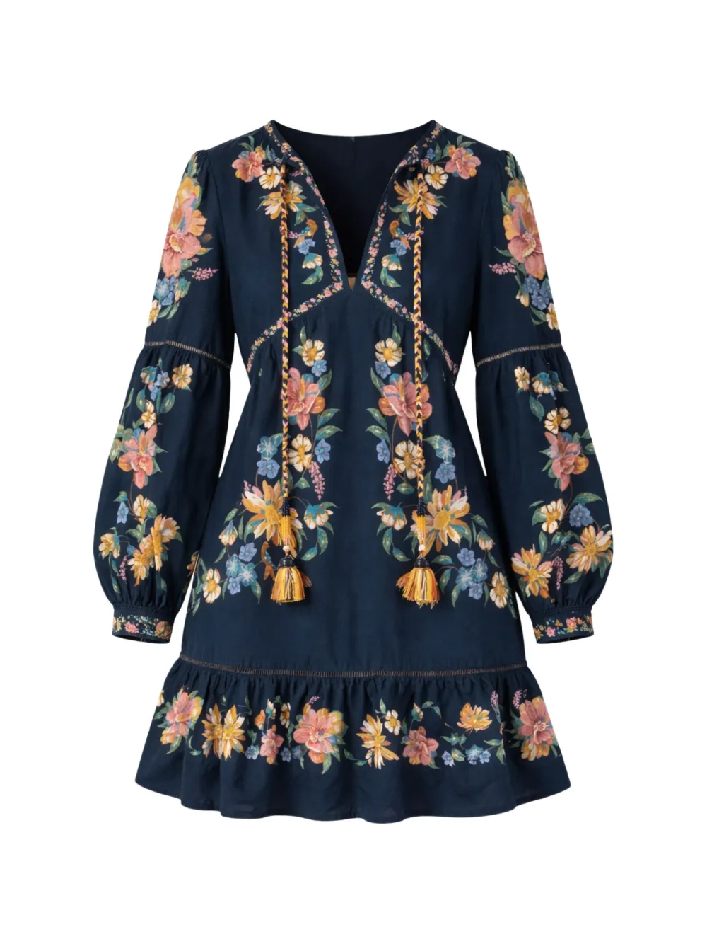 FARM Rio Maria mini dress - Blu