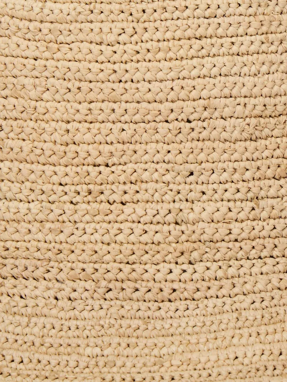 SANDRO Raffia vissershoed Beige