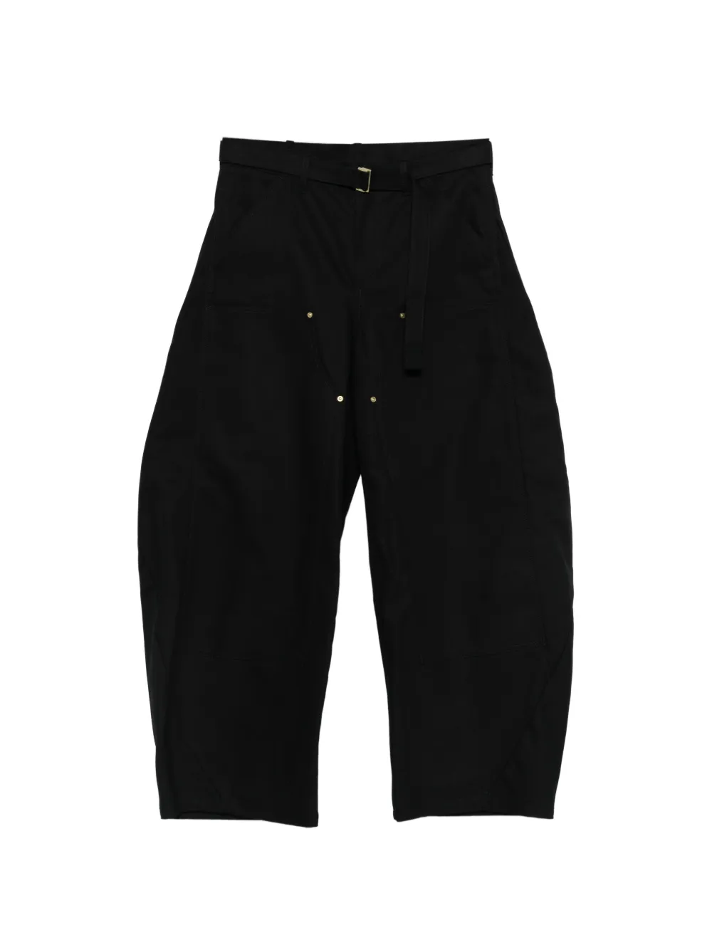 sacai x Carhartt WIP belted trousers - Nero