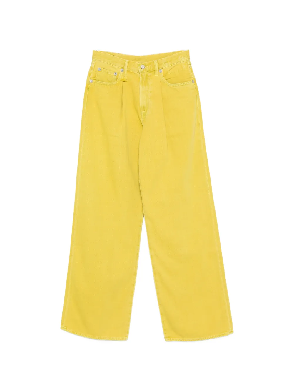 R13 Damon pleated jeans - Giallo