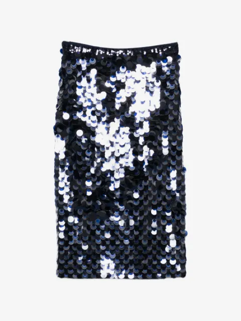 P.A.R.O.S.H. sequined skirt