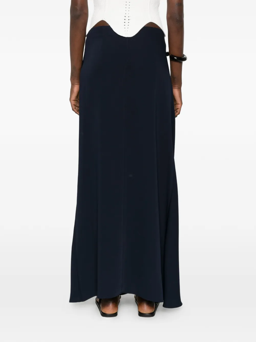 Front-Slit Maxi Skirt