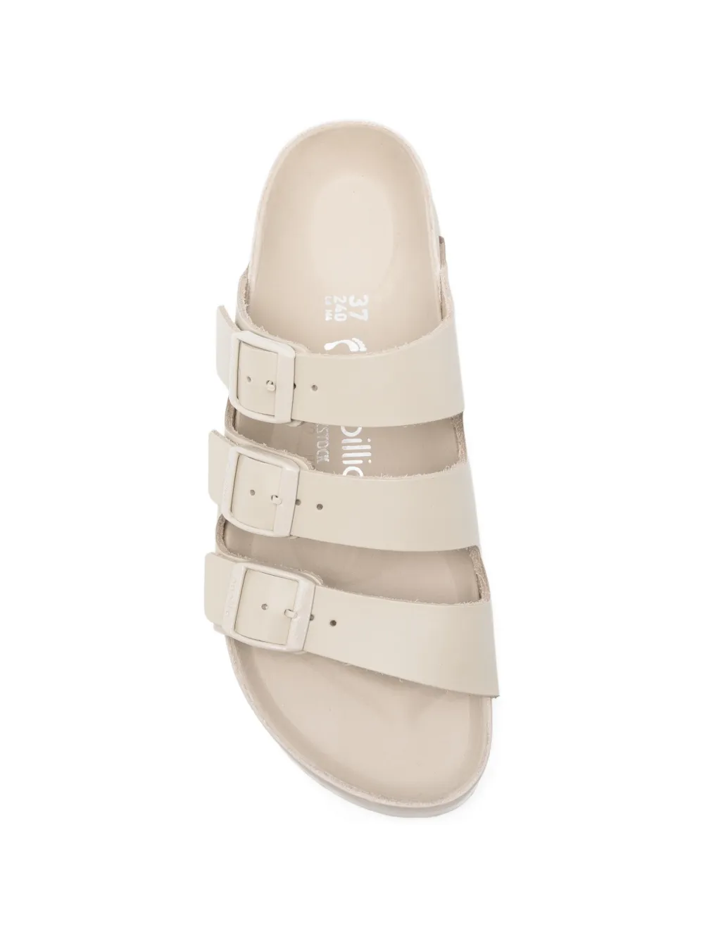 Birkenstock x Papillio sandalen met drievoudige gesp Beige