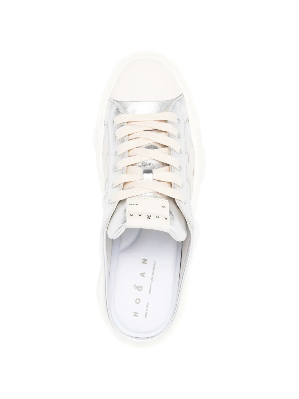 Hogan lace-up trainers sneakers Zilver