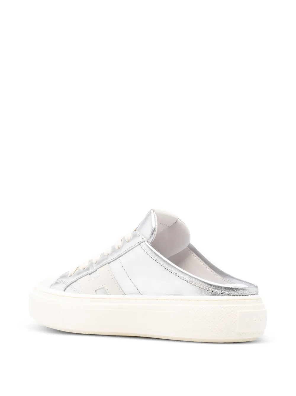  Hogan Lace-up Trainers Sneakers - Silver 