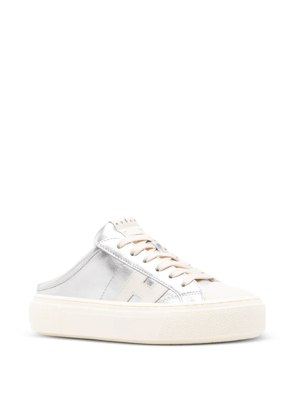  Hogan Lace-up Trainers Sneakers - Silver 