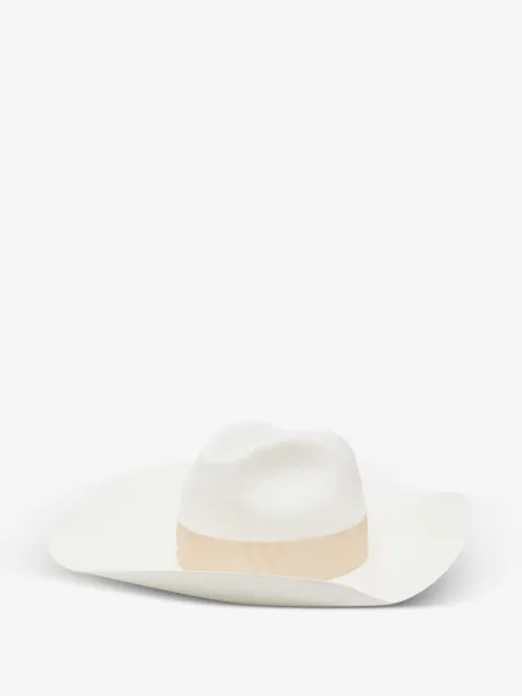 Borsalino Sophie ribbon-detail hat