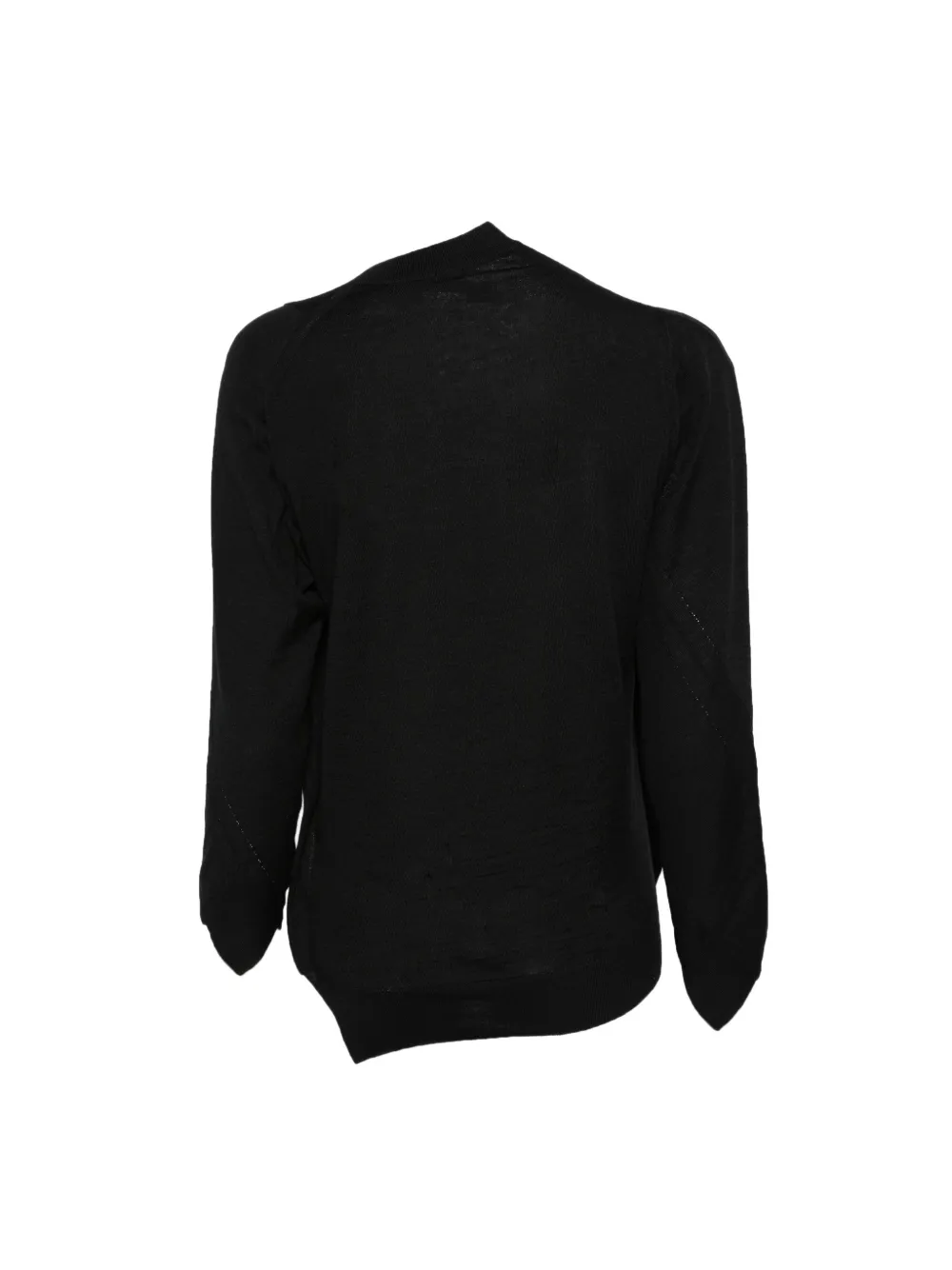 Junya Watanabe Asymmetrisch vest met knopen Zwart