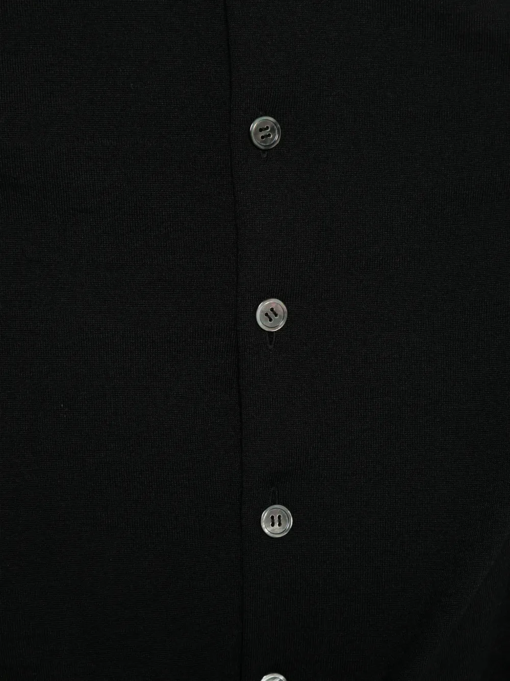 Junya Watanabe Asymmetrisch vest met knopen Zwart