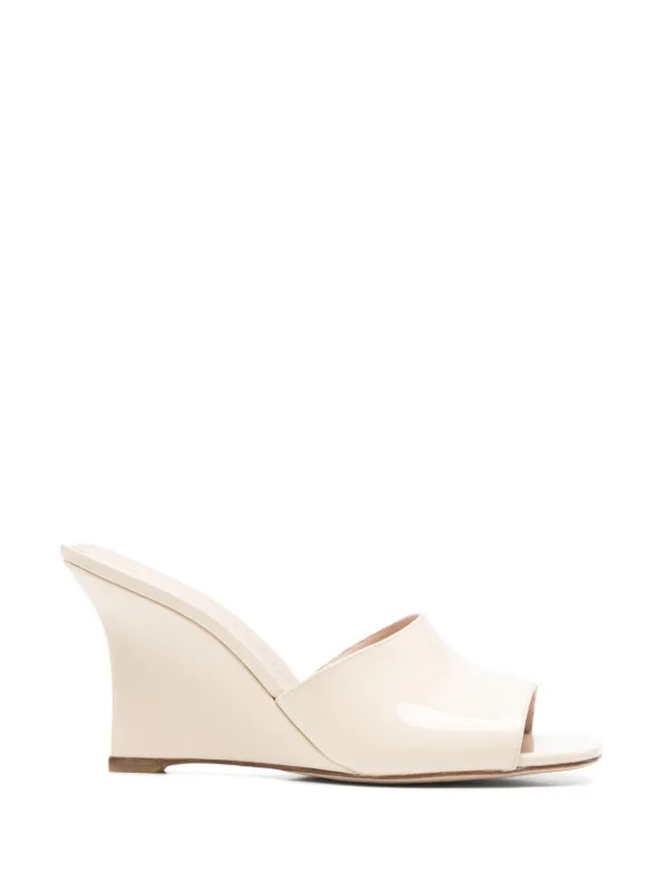 Stuart Weitzman Vienne Wedge Sandals in Neutrals
