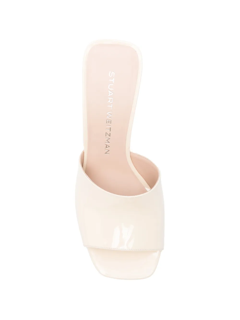 Stuart Weitzman Vienne sandalen met sleehak Beige