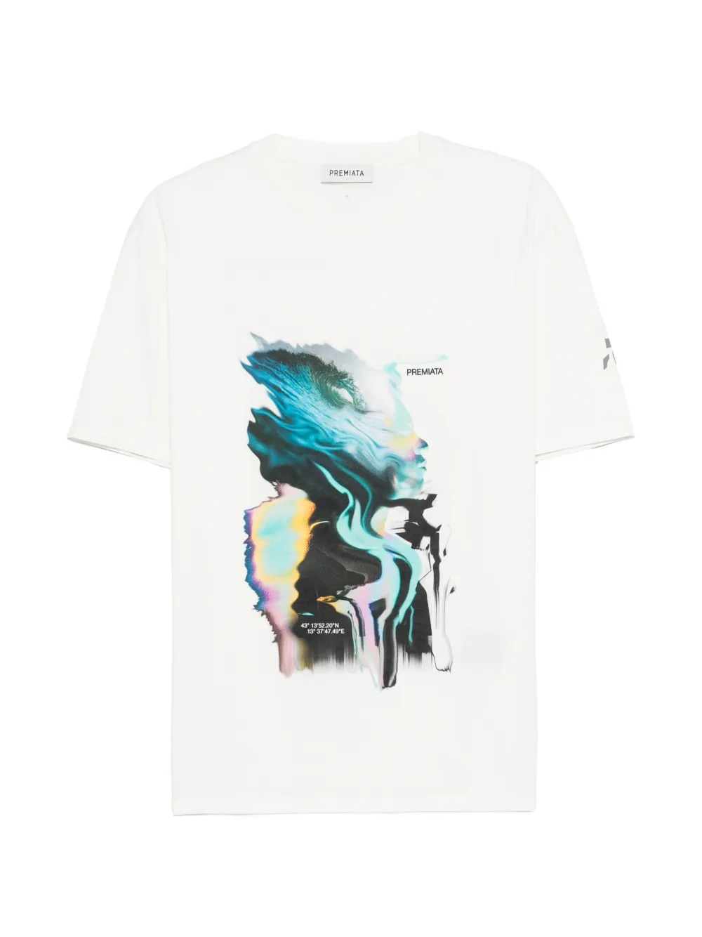 Premiata graphic-print T-shirt - Weiß