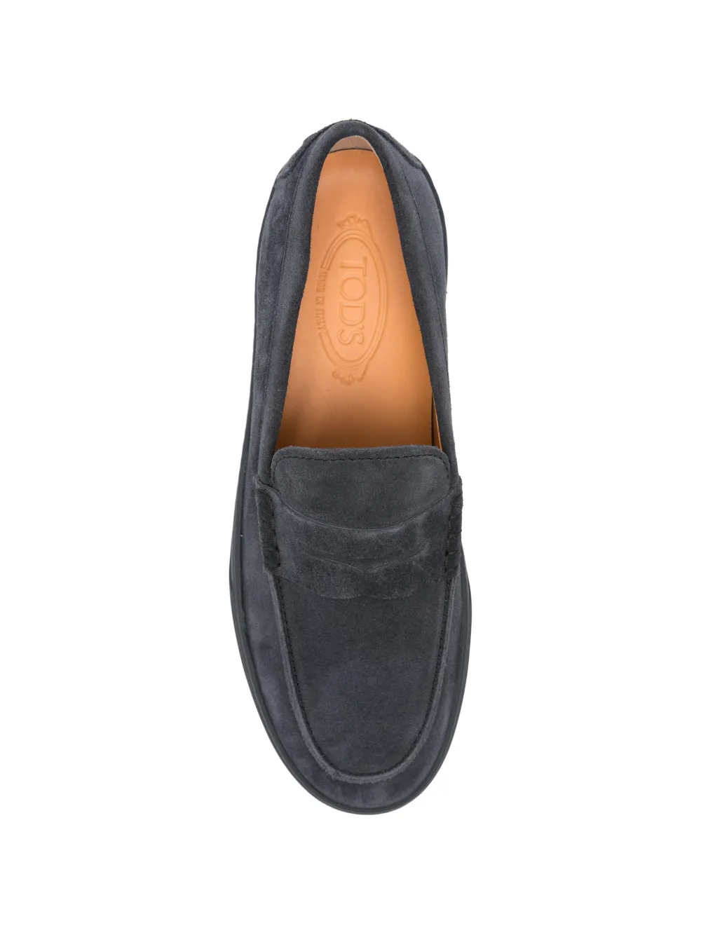 Tod's penny leather loafers Blauw