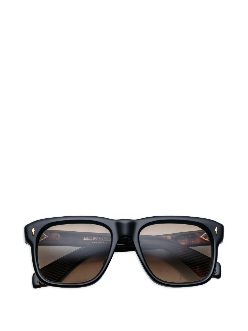 Jacques Marie Mage square-frame sunglasses - Nero