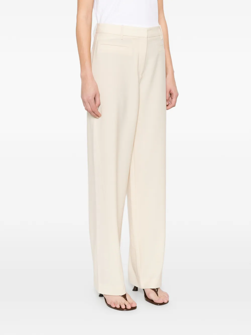  Iro Cropped Trousers - Neutrals 
