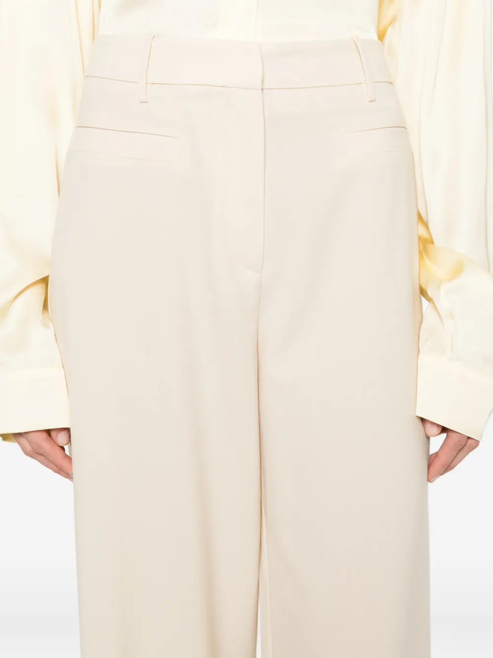 IRO Cropped broek Beige