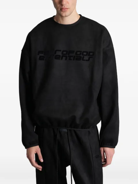 FEAR OF GOD ESSENTIALS logo-print long-sleeve sweatshirt