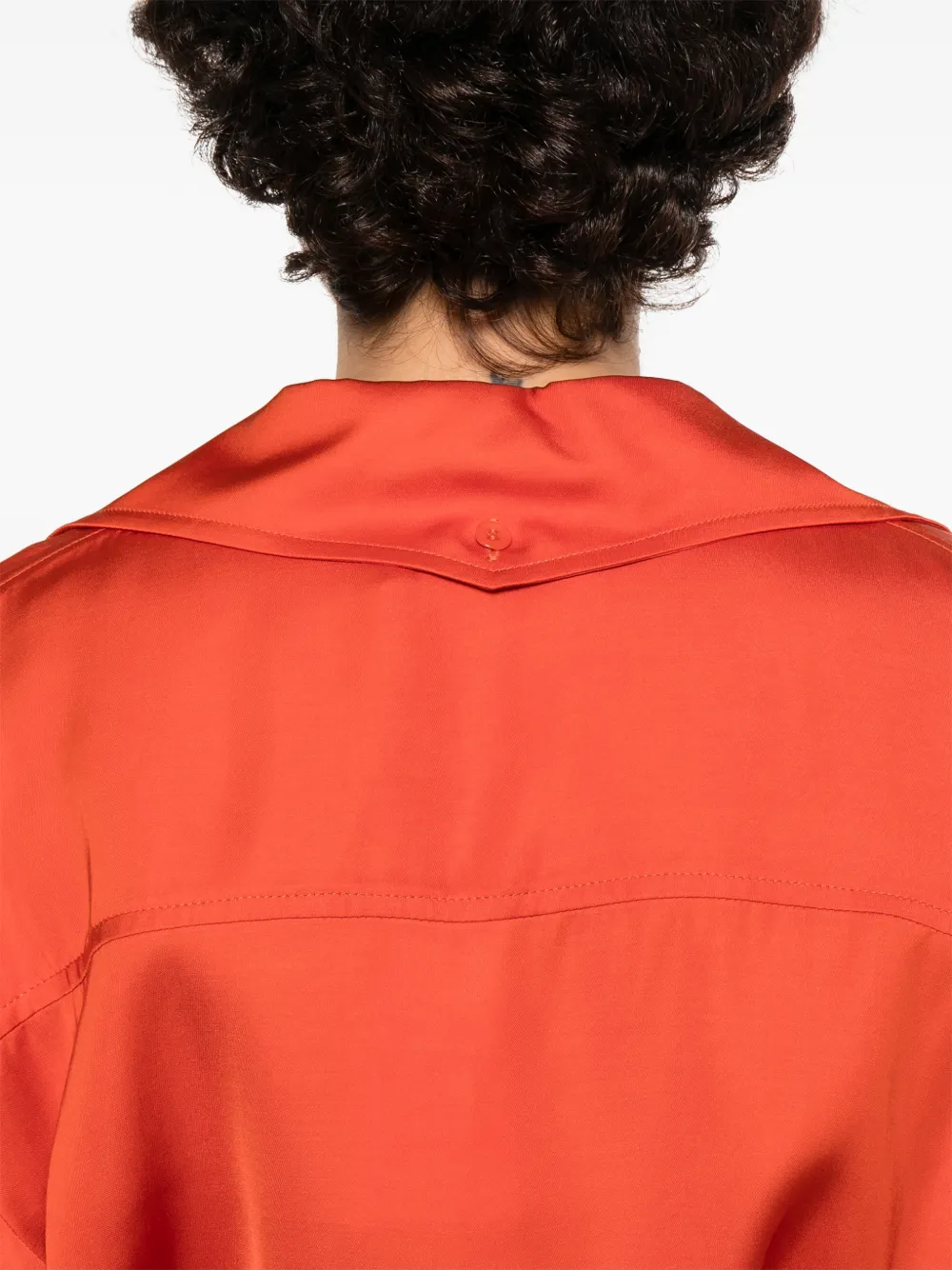 IRO Blouse met korte mouwen Oranje