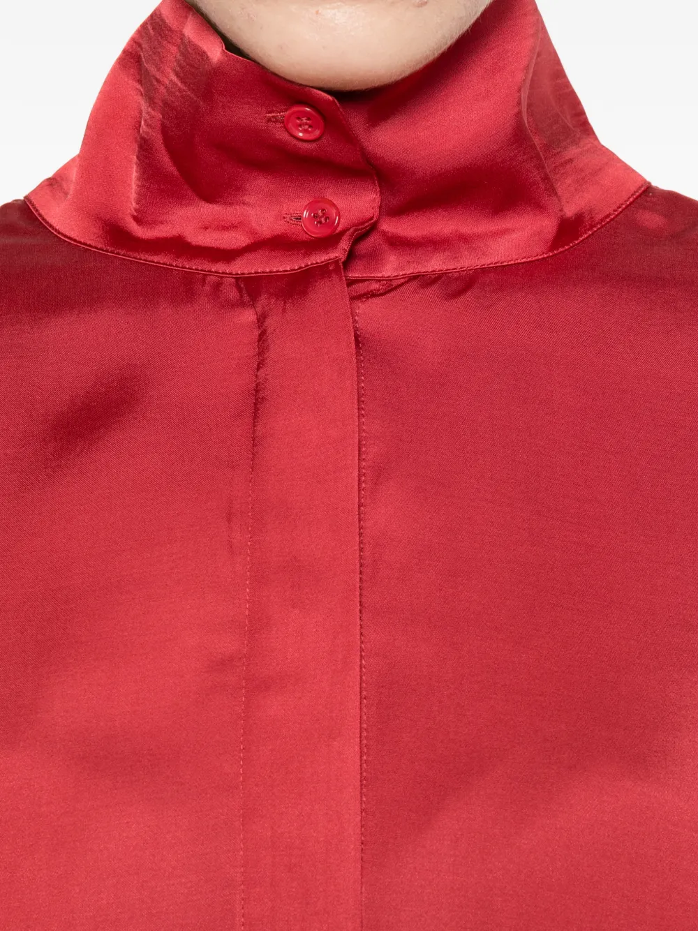 IRO Top met trechterhals Rood