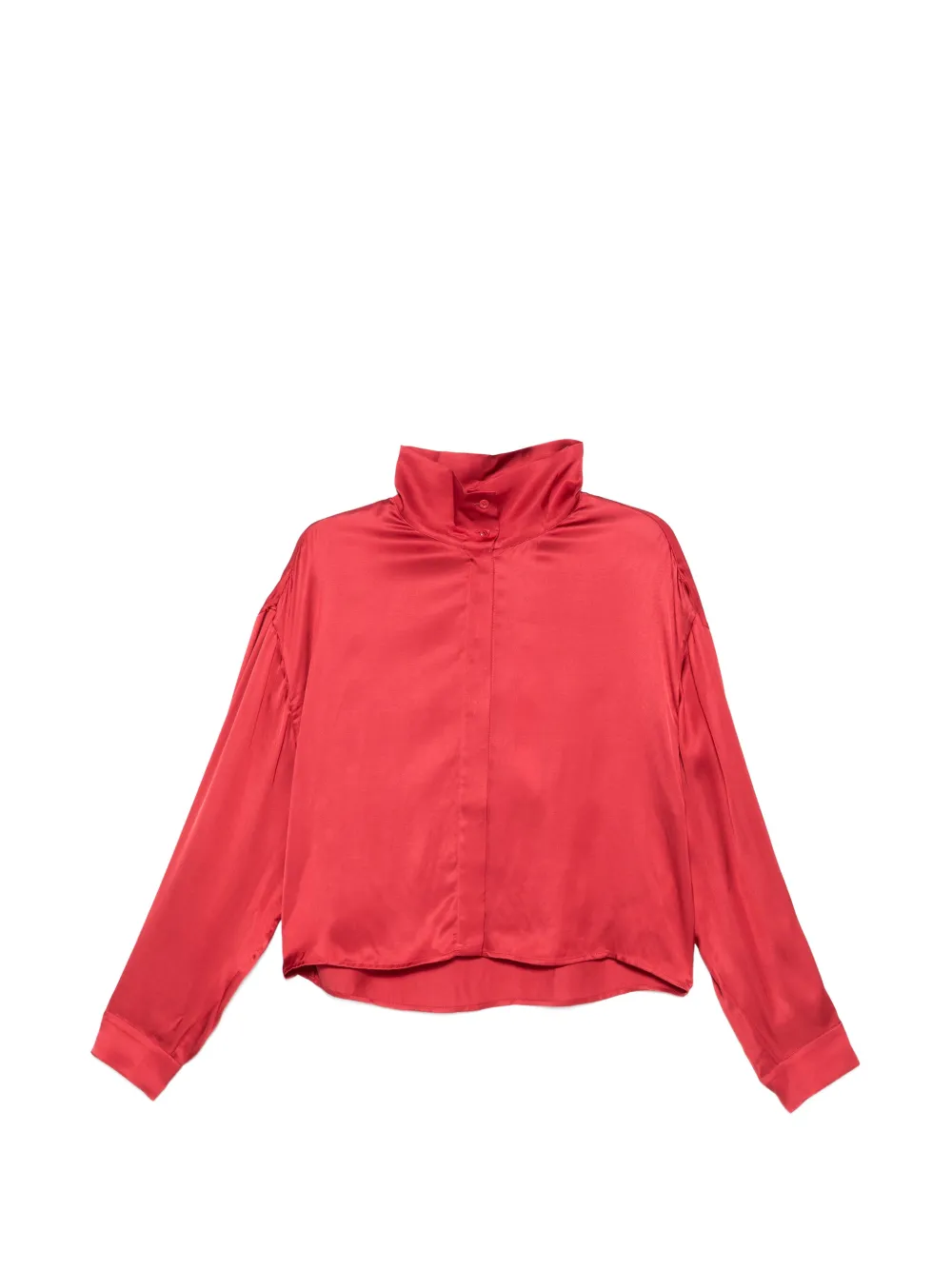 IRO funnel-neck top - Rosso