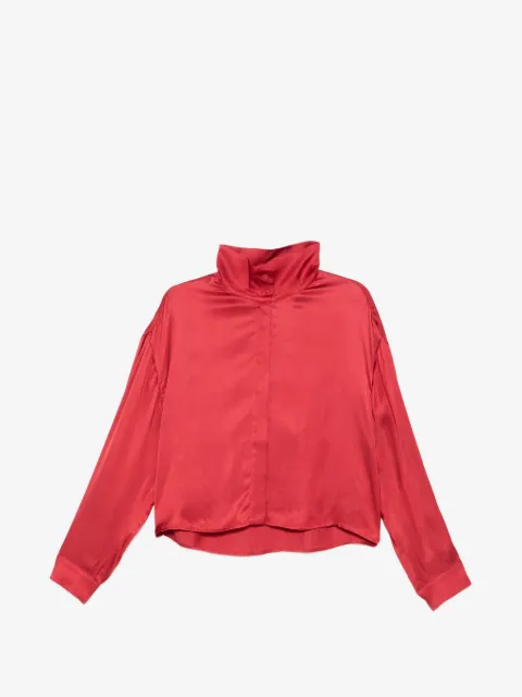 IRO top con cuello alzado