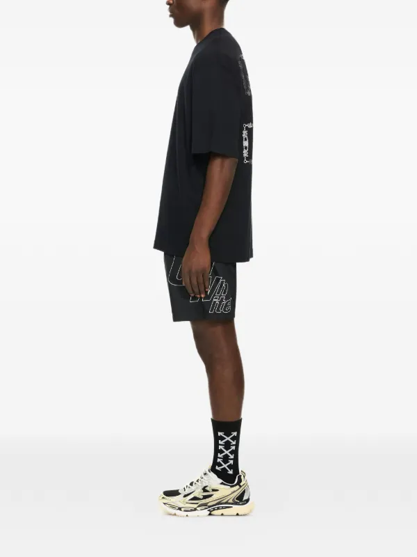 Off-White Chain Arrows Skate T-shirt | Black | FARFETCH GR