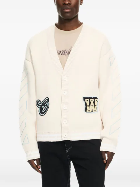 Off-White star logo cardigan