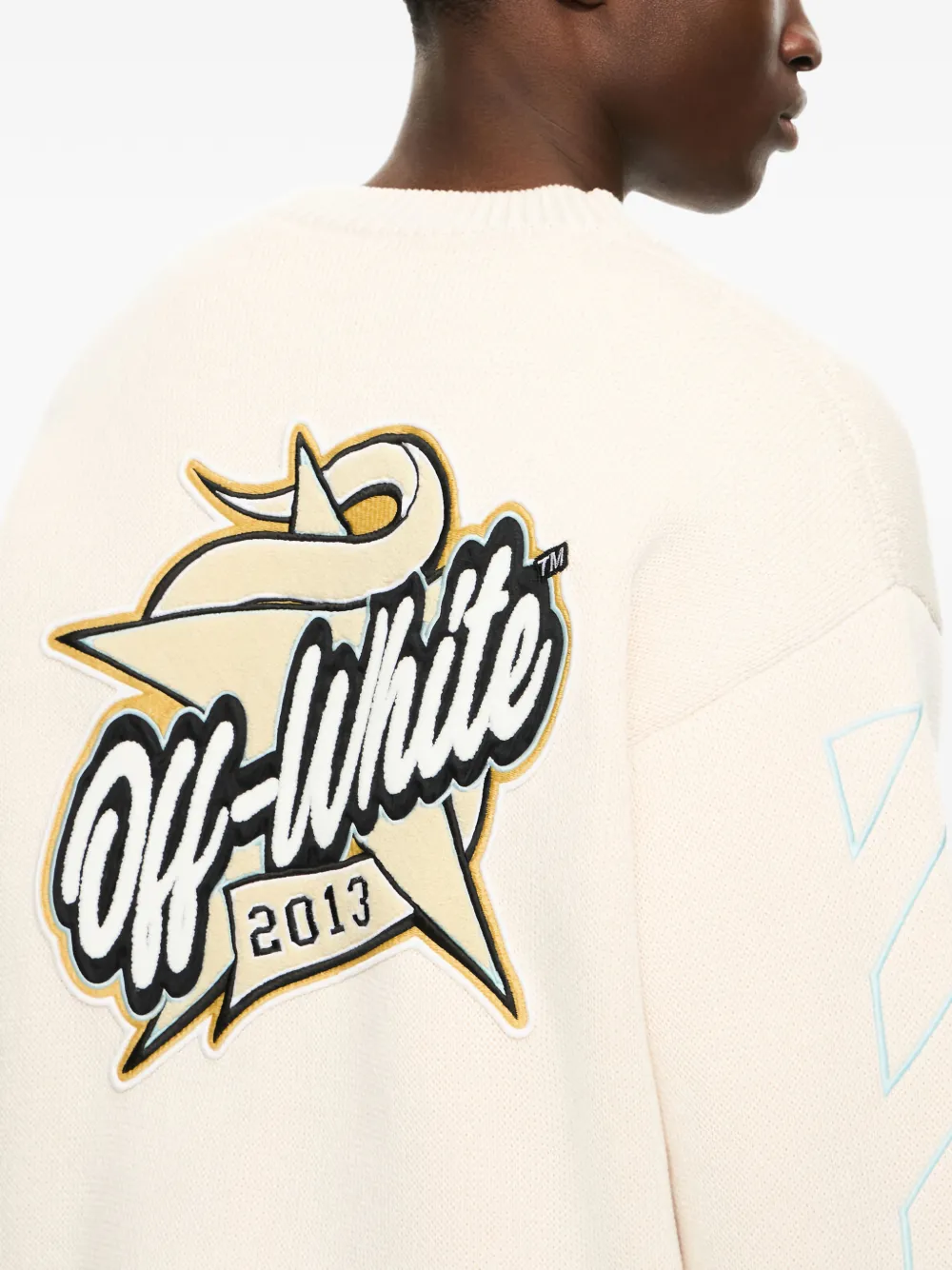 star logo cardigan