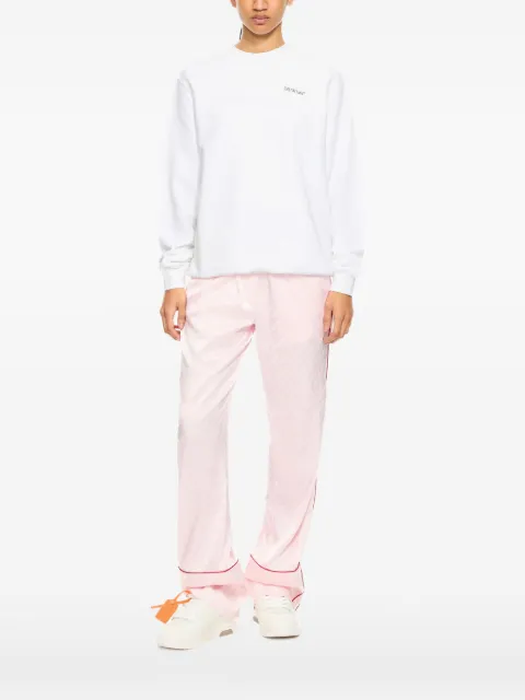 Off-White Arrow Glowing Flower sweatshirt