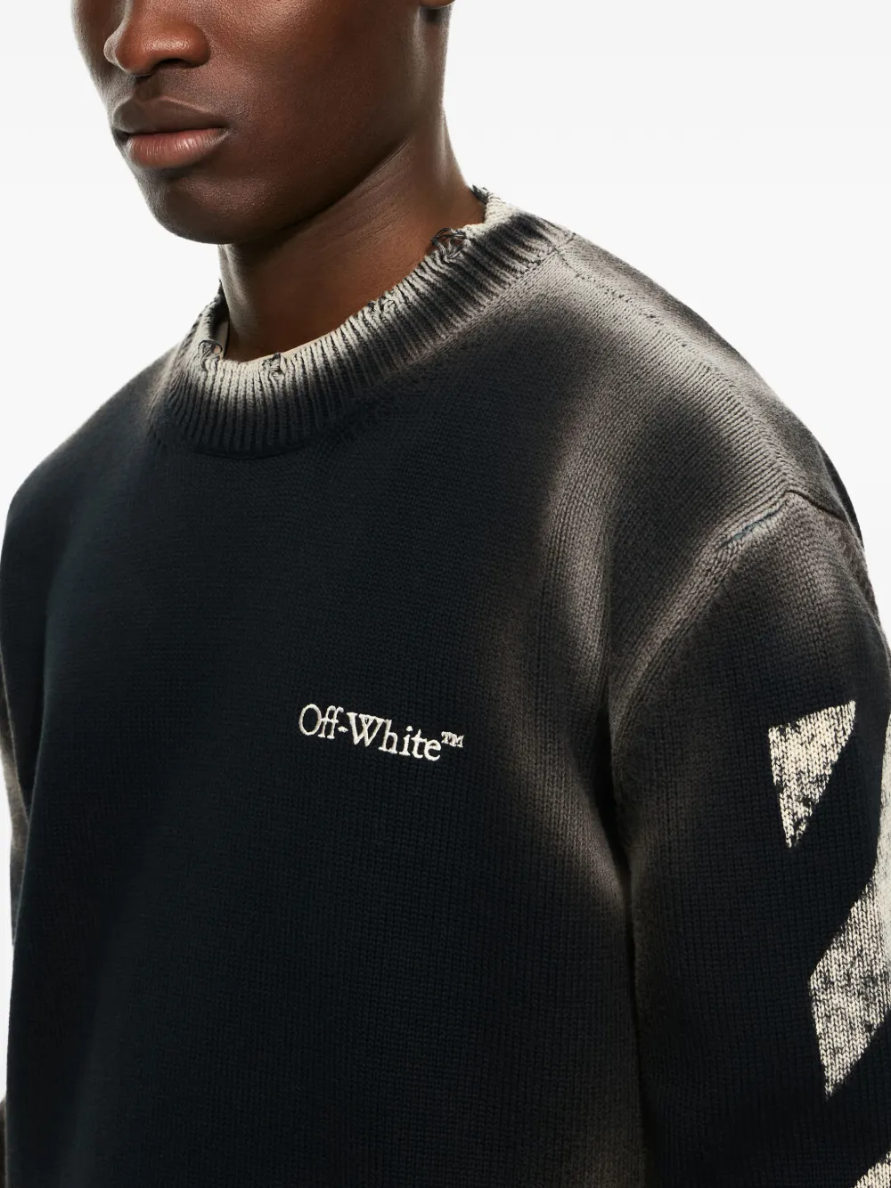 Diag Corrosion sweater