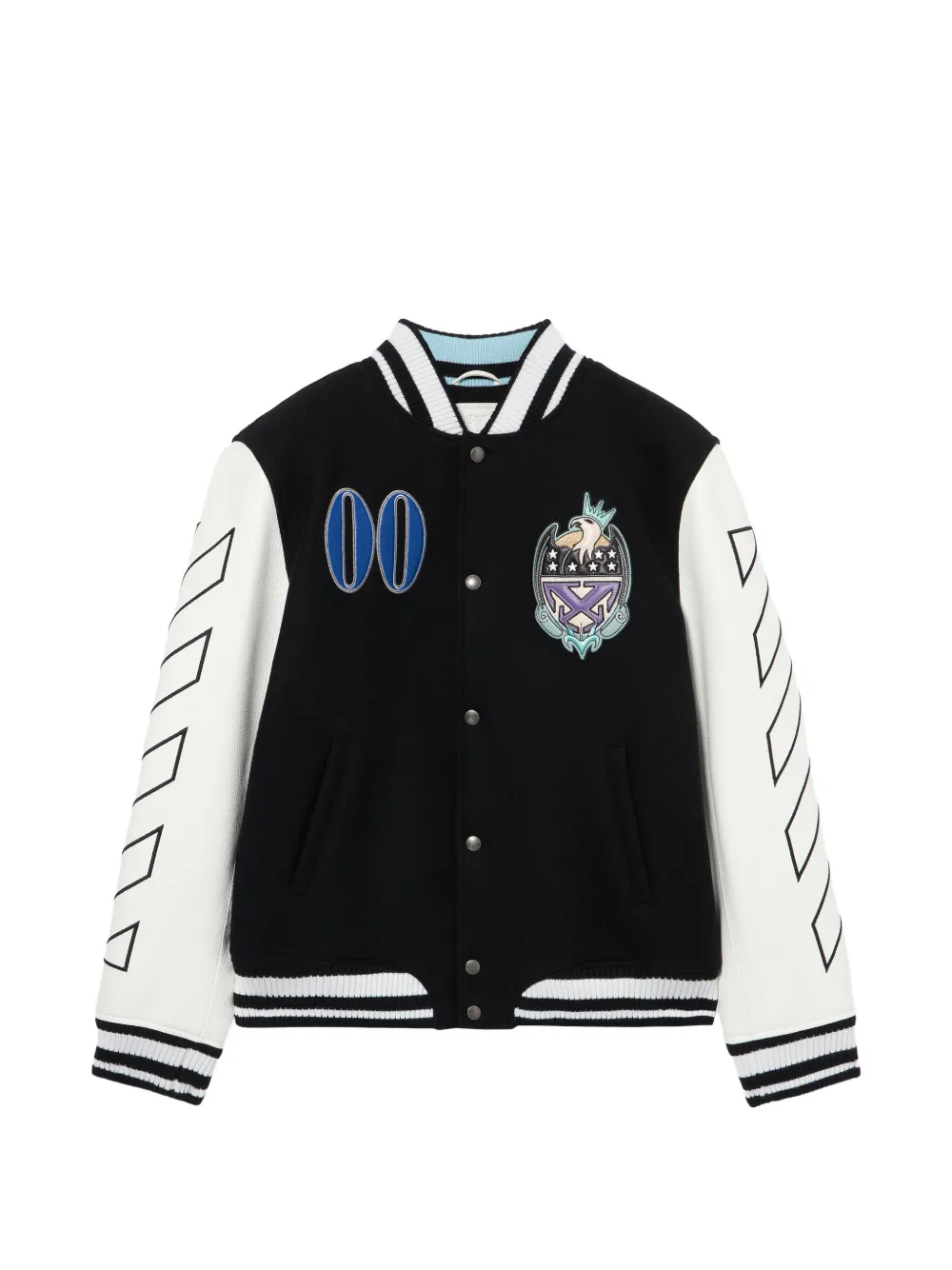 Off-White Royal Lea bomberjack Zwart